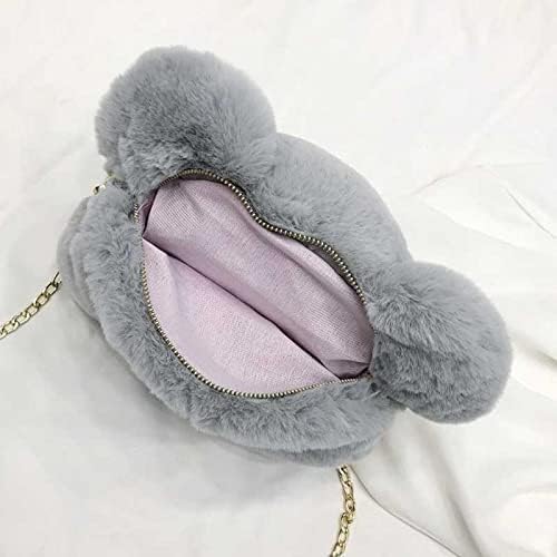 Cute Teddy Bear Head Plush Cushion - Image 2