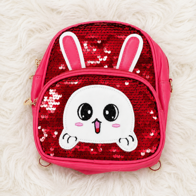 Cute Bunny Sequin Mini Backpack for Kids