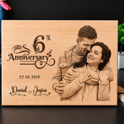 Wooden Photo Engraving