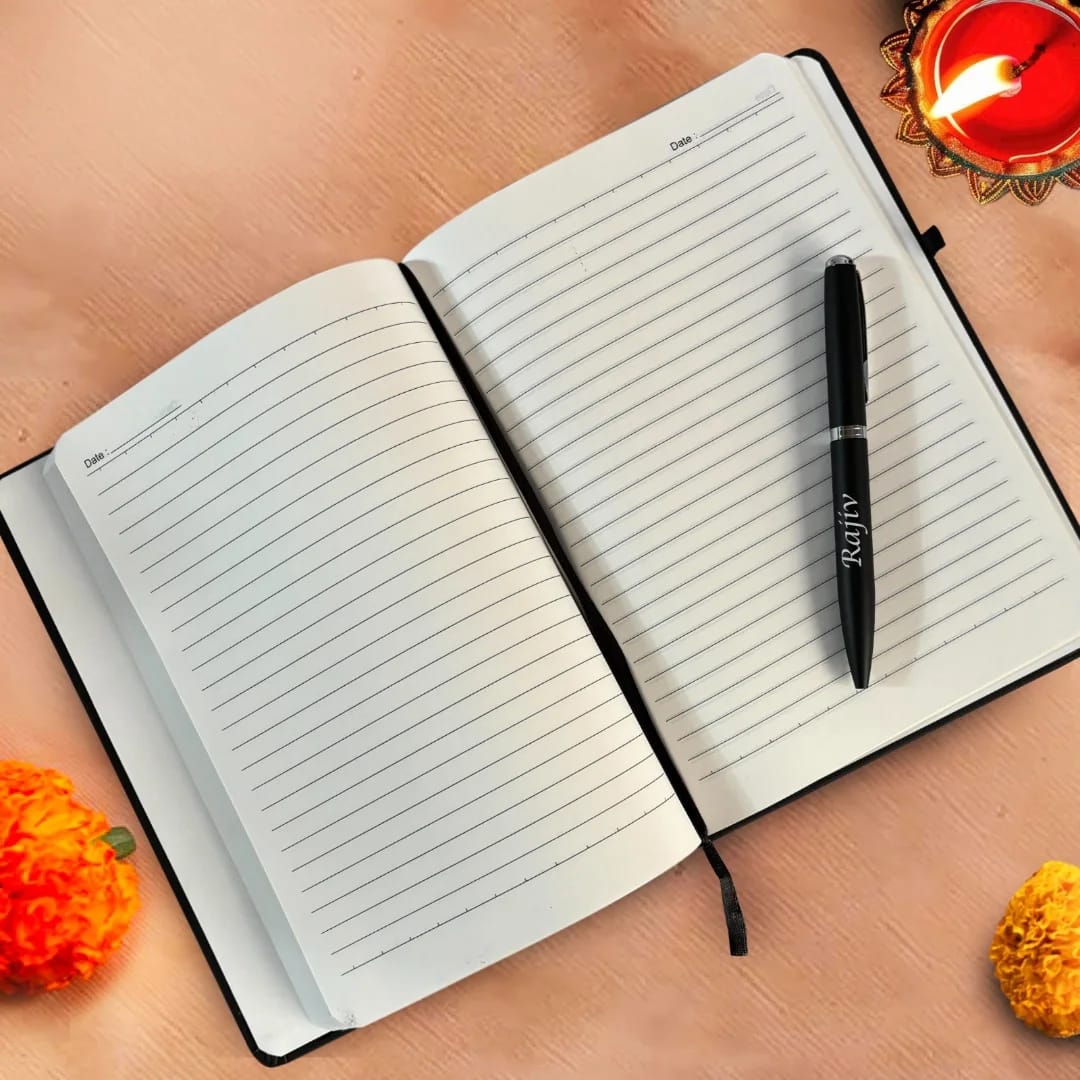 Premium Executive Diary & Pen Gift Set - Image 2