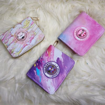 Cute LED Light Mini Wallet – Cartoon Print